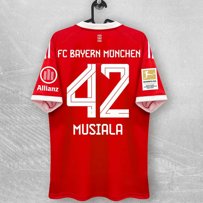 2526Bayern Munich Home Away Muller Kane Kimmich Musiala Fan Edition