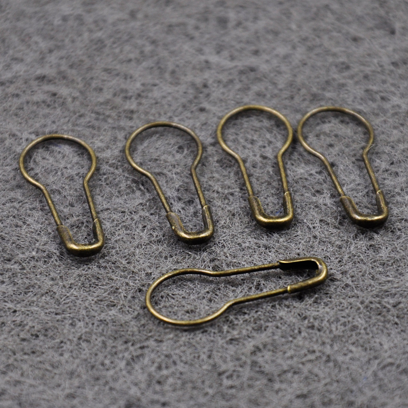 Gourd Bio pin ancient bronze color back thread needle silver hanging hanging tag Don't pin spot universal black gold pin