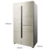 Ronshen / Rongsheng BCD-559WKS1HPGA chuyển đổi tần số Tủ lạnh cửa đôi ba cửa loại T - Tủ lạnh tủ lạnh hitachi 2020 Tủ lạnh