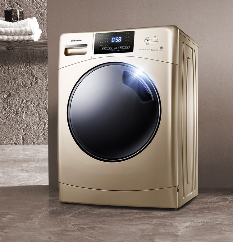 Hisense 海信 HG100DAA125FG 10公斤变频滚筒洗衣机 ￥1599 赠全聚德月饼礼盒
