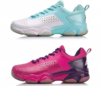 Li Ning badminton shoes Sonic Boom 1 0 AYZN006 women professional competition non-slip shock absorption breathable sneakers
