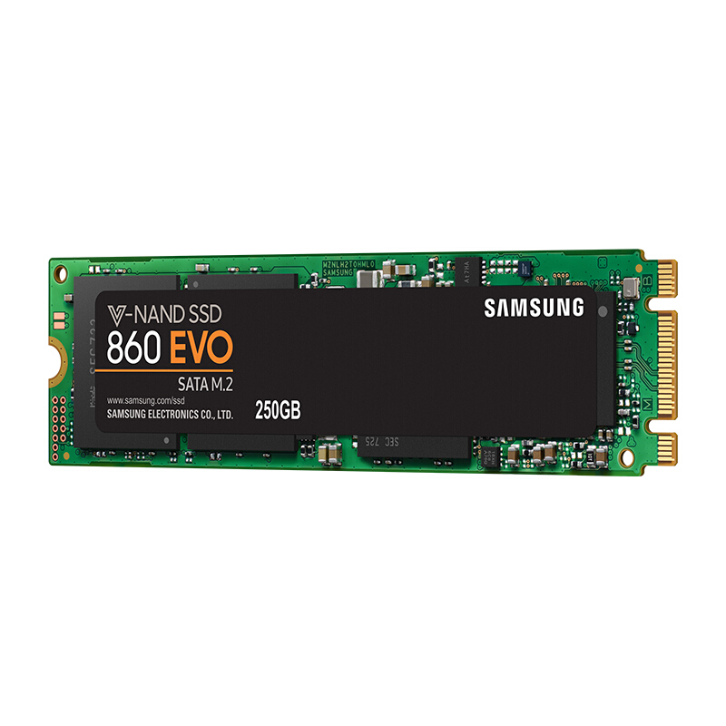Samsung Samsung 860 EVO 250G m 2 SATA protocol single-sided solid state disc MZ-N6E250BW