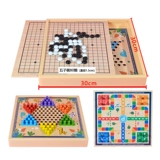 Магнитная игра Самолетные шахматы, стратегическая игра, универсальная детская игра «Джунгли» для школьников и студентов, деревянная игрушка