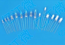 Neon bulb F3-4-5MM Red green blue meter gun 1 5V2V 3 6 9 12 24V 220V power indicator