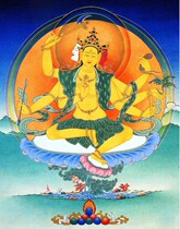 Decorative leaf-clad Buddha image mountain dwelling leaf-green Buddha image strict cave mountain forest Buddha image and wheel protection to help you paint plastic seals of Buddha statues