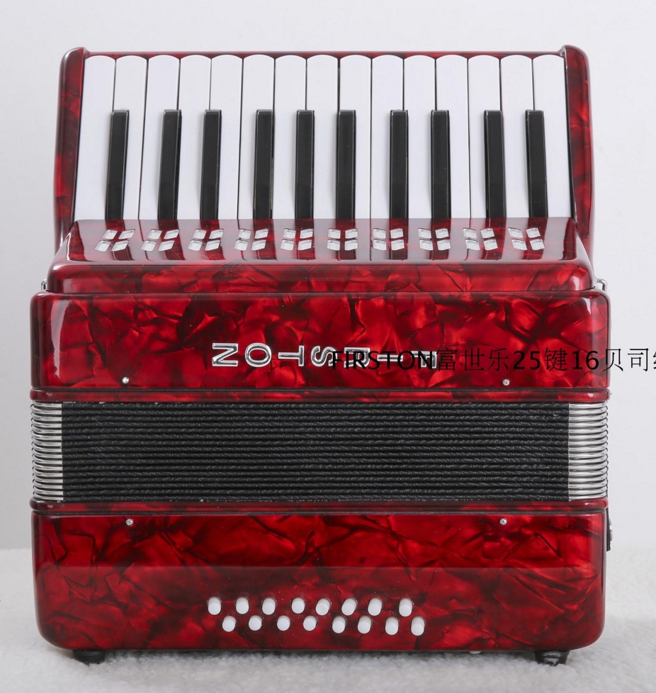 Fusile 25-key 16 bass accordion Professional playing piano for children beginner examination Adult imported spring material