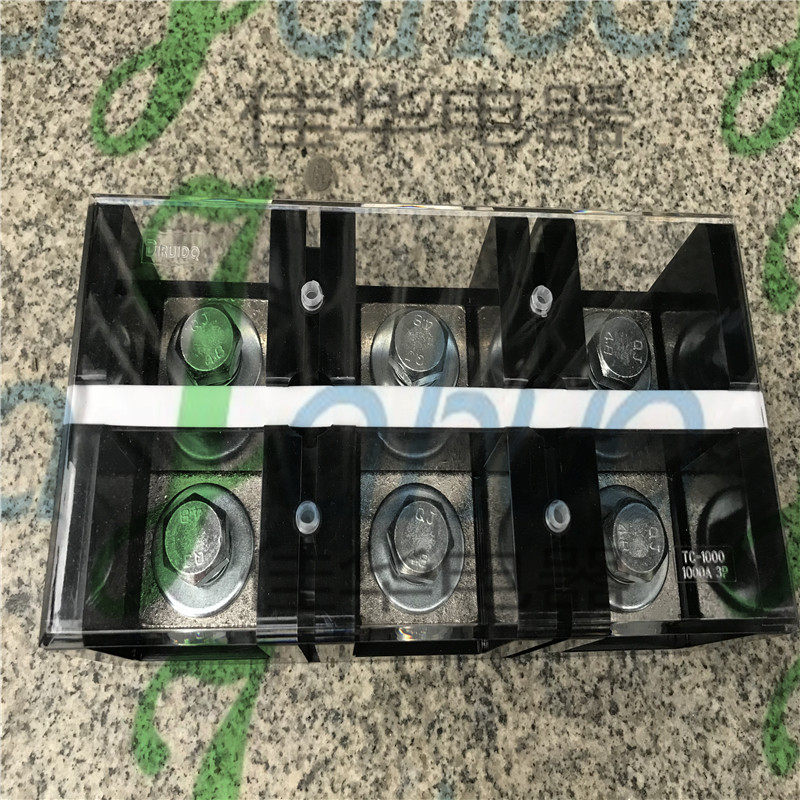 TC-10003 large current wiring terminal copper terminals 1000A copper pieces