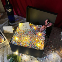 Gift box birthday gift box lipstick perfume box for men and women in style surprise creative gift box empty box