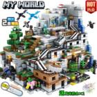 兼容乐高积木我的孩子益智力拼装图动脑玩具儿童村庄6-14岁Z