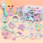 婴儿玩具水煮摇铃0-1岁宝宝益智早可咬牙胶幼儿安抚3-6月抓握12C