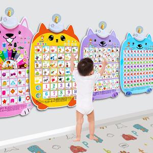 儿童早有声挂图儿童玩具智力开发字母练习宝宝益智玩具C