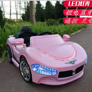 儿童玩具 男孩女孩电动车童车1·4岁宝宝可坐充电跑车室内外遥控C