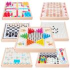 飞行棋游戏跳棋斗兽棋多功能合一五子棋棋盘儿童棋类益智玩具学Z