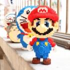 小颗粒拼装积木迷你微型钻石拼接兼容乐高益智儿童地摊玩具C