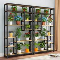 Modern simple and light luxury flower stand living room floor multi-layer shelf flower shop shelf display stand flower display stand