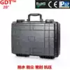 GDT computer box 20 inch aviation instrument box checkered cutting sponge waterproof safety box Portable sealed box
