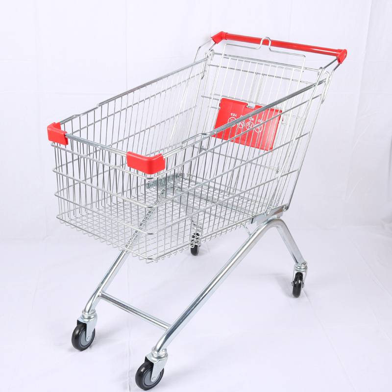 Supermarket trolley 150 liters red adult shopping cart shopping mall mobile cart warehouse sorting and picking cart direct sales - Taobao