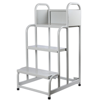 Liyu Jingmu supermarket household pick-up and climbing car two or three-step ladder mobile platform multi-function thickened stool Shanghai