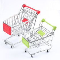 Liyu Mini Supermarket Shopping Cart Desktop Sundries Storage Creative Small Trolley Childrens Toys Shanghai
