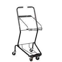 Liyu supermarket shopping cart two-story basket adult trolley warehouse picking tally cart KTV wine cart hot sale