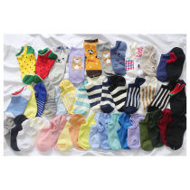 5 pairs of small signboard day single socks value-for-money bag boat Socks
