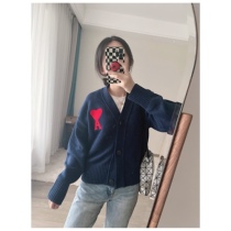 Self-retention ~ Big Love sweater cardigan ~ fabric 85% cotton 15% wool without repair