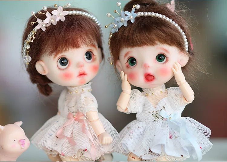 OB11 размер детская одежда новая Fairy gauze skirt "Tour Garden Club Set Clothes Candy Little Witch Spring and Summer Spring and Summer