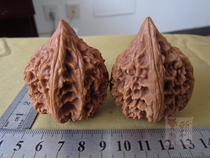 Chicken Heart Playing Hemp Walnut pair of handlebar pieces 2012 years down Tree diameter 5 0 Density Great 99 Similar