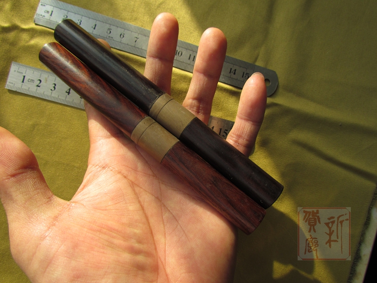 Ebony tea needle pure copper handmade stainless steel knife head Pu'er tea gadgets