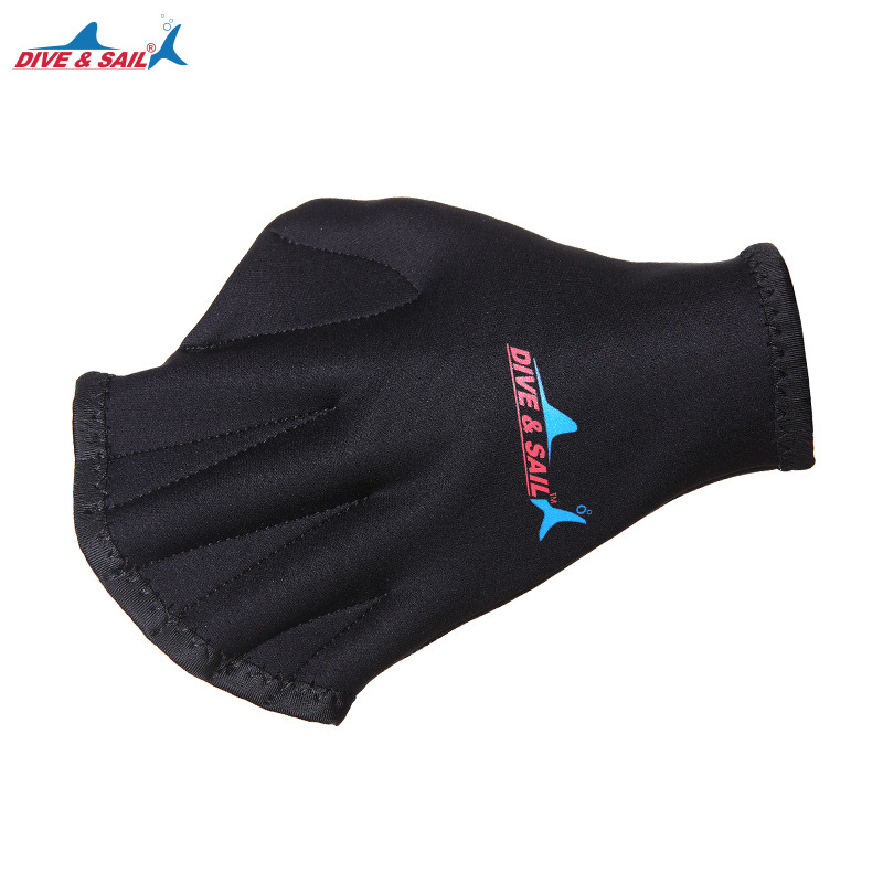 Swimming diving webbing freestyle men's and women's 2MM snorkeling surf breaststroke adult gloves supplies guarantee