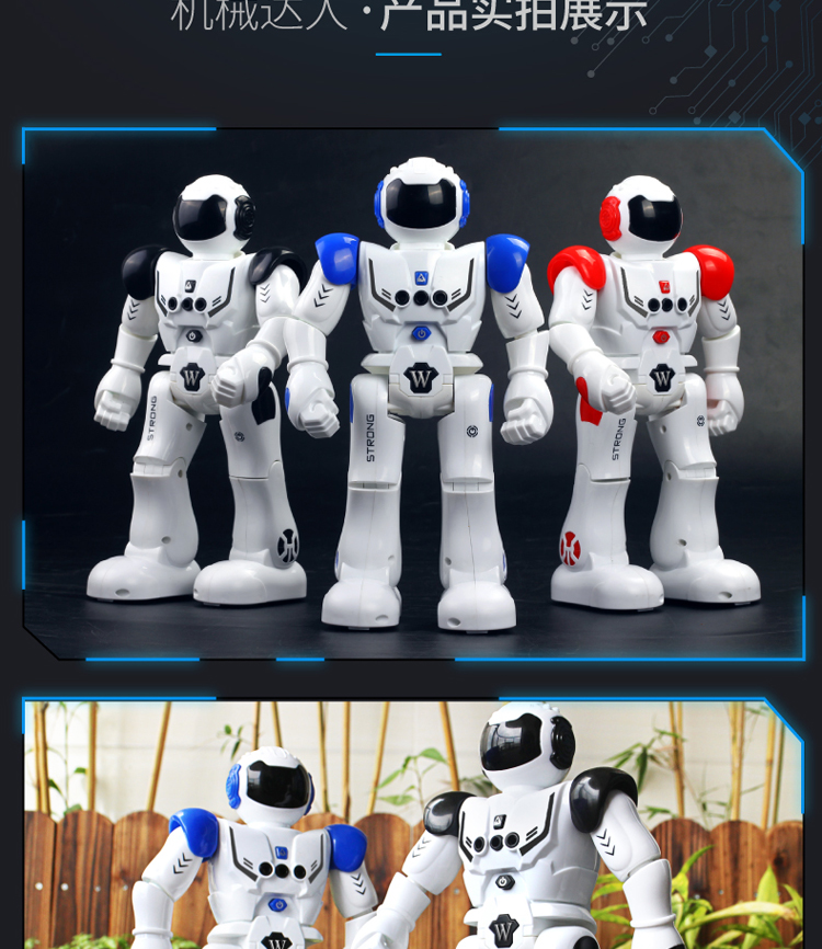 Điều khiển từ xa đồ chơi robot thông minh bé trai Câu chuyện tiếng Anh 4-5-6-7-8-9-10 quà sinh nhật máy bay điều khiển từ xa