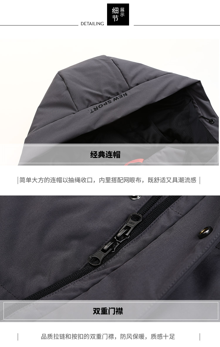 Blouson homme BOSIDENG    en Polyester - Ref 3120912 Image 26
