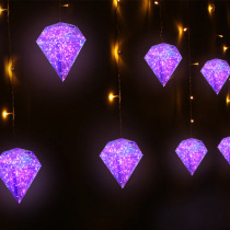 Five Section Days Trees Brightening Wedding Decoration Scene Arrangement Hanging Accessories Mall Beauty Chen Magic Color Diamond Lighting Pendant