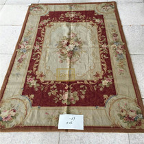 Collection version suede embroidered carpet 10 mesh handmade wool hand embroidered carpet 120 * 180 cm moose cross stitch