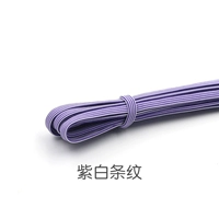 Фиолетовые и белые полосы [5 метров] дают стриптизершу