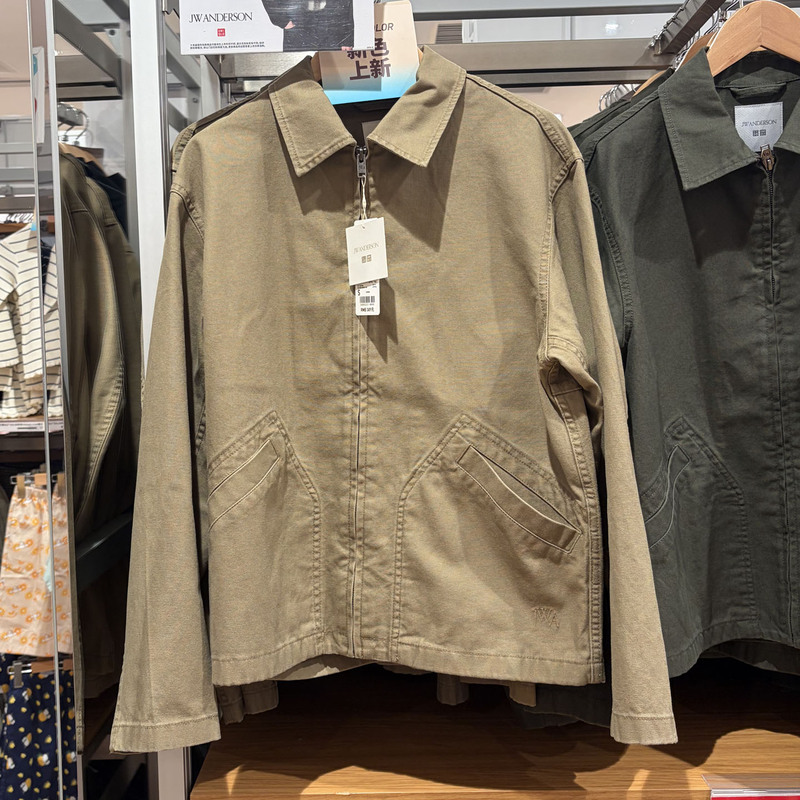 Uniqlo 484249 491096 Collaboration Model/Men's and Women's Casual Zipper Jacket/Coat Jacket