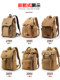 Men's backpack new style backpack American casual computer bag travel canvas college student junior high school student school bag female