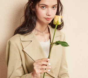 Trench pour femme en Coton - Ref 3225685 Image 11