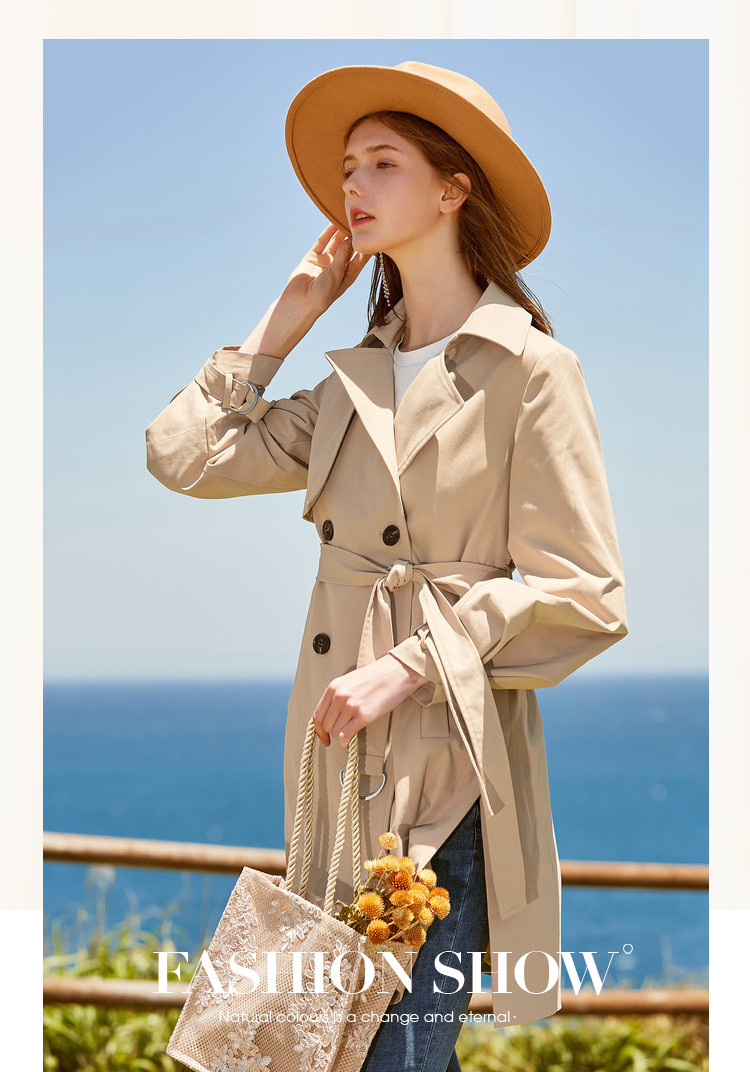 Trench pour femme en Polyester - Ref 3228012 Image 7