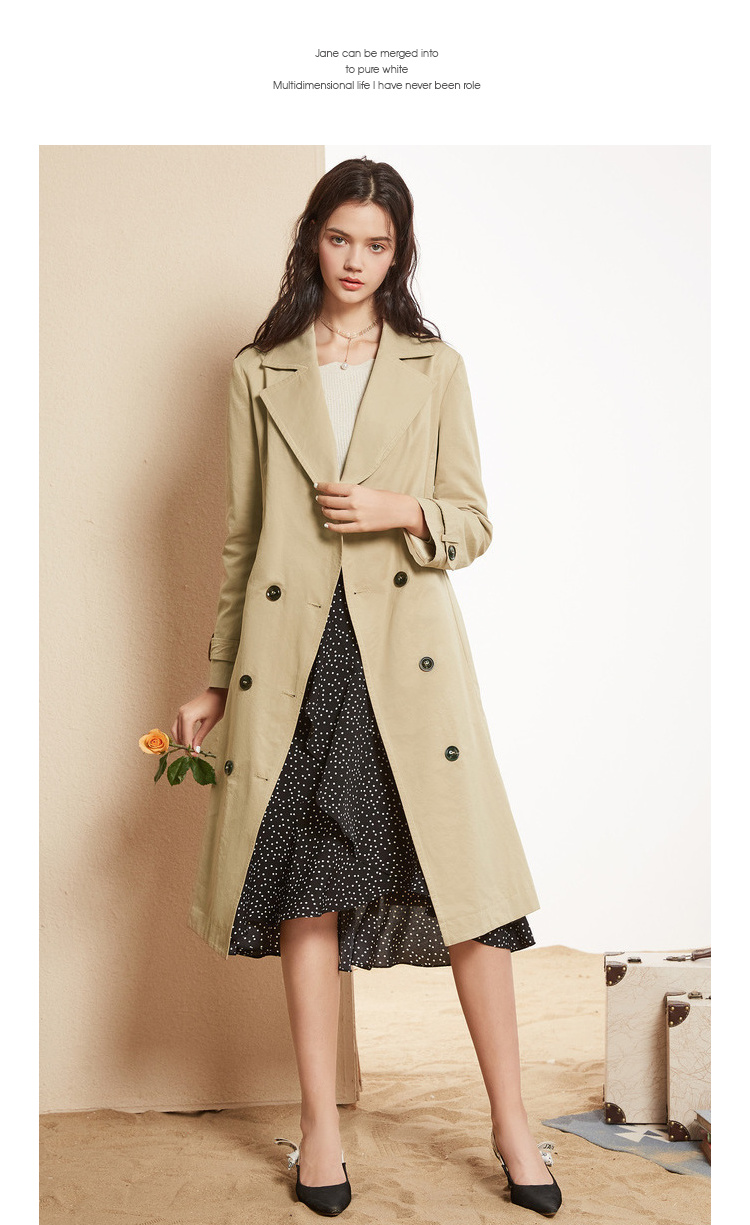 Trench pour femme en Coton - Ref 3225685 Image 35