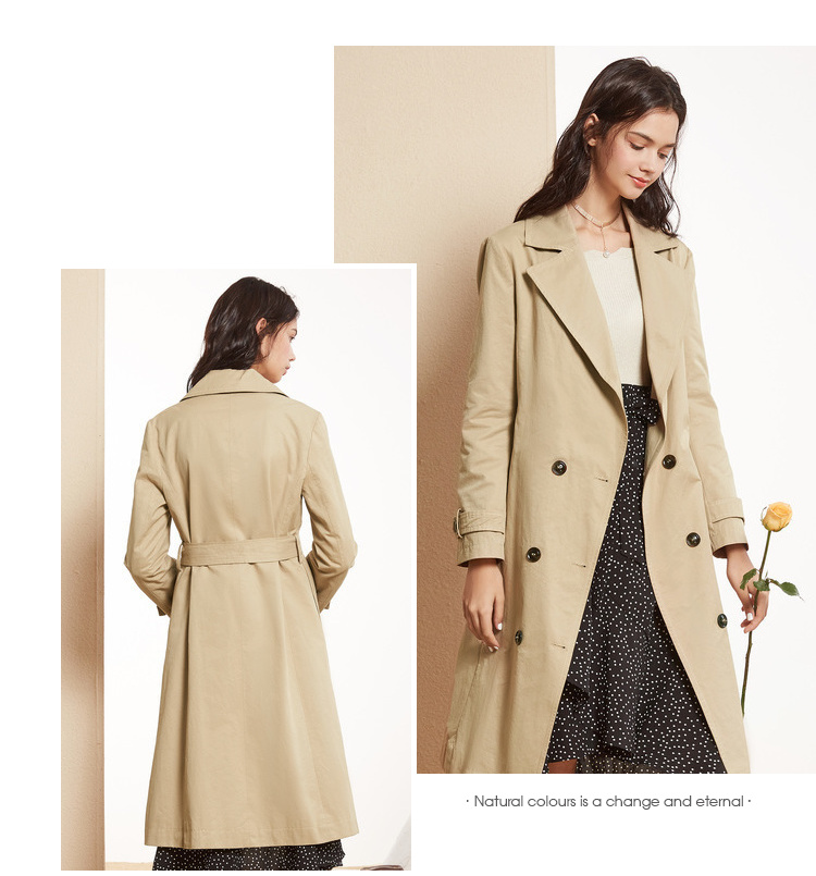 Trench pour femme en Coton - Ref 3225685 Image 36