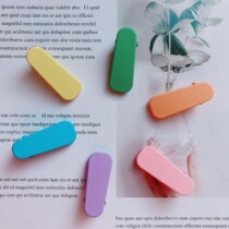Candy color thumb hairpin diy accessories handmade sweet girl internet celebrity clip hairpin accessories duckbill clip