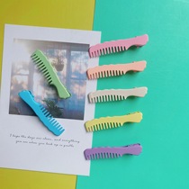 Creative new small comb hairpin candy color girl simple hairpin cute children bangs clip head trim clip for women