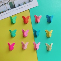 2024 New Butterfly Hair Clip Childrens Mini Small Clip Frosted Hair Clip Shark Clip Side Clip