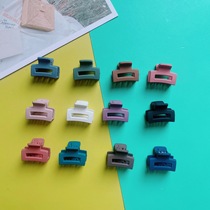 Dark square hairpin female hairpin back of head frosted half-tied hair shark hairpin hairpin hairpin head