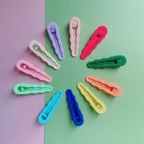 diy hairpin ins candy color night market handmade cream glue clip dopamine hairpin D IY