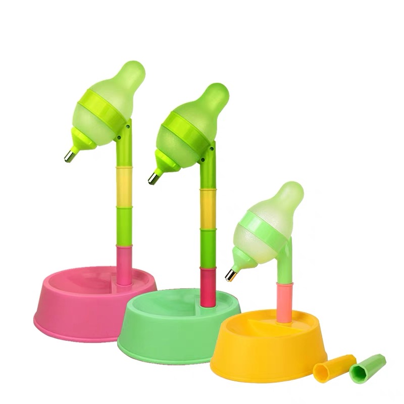 Dog drinker festival high rainbow kettle pet drinker cat automatic water feeder dog drinker