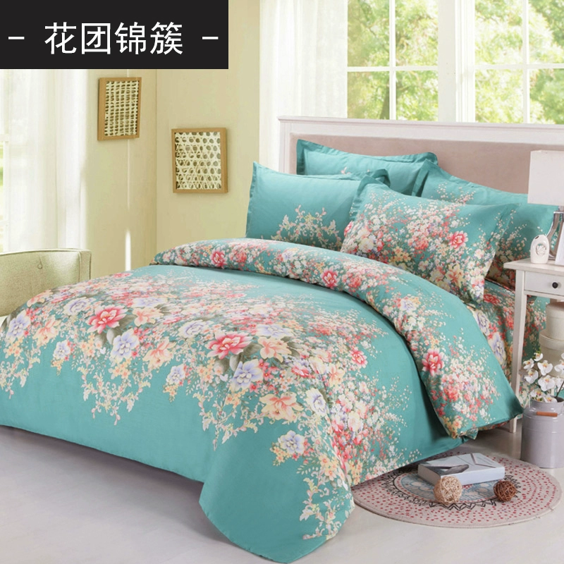 Chăn bông đơn mảnh dày 100% cotton twill chăn đơn đôi 1,5 m 1,8M2.0 ga trải giường