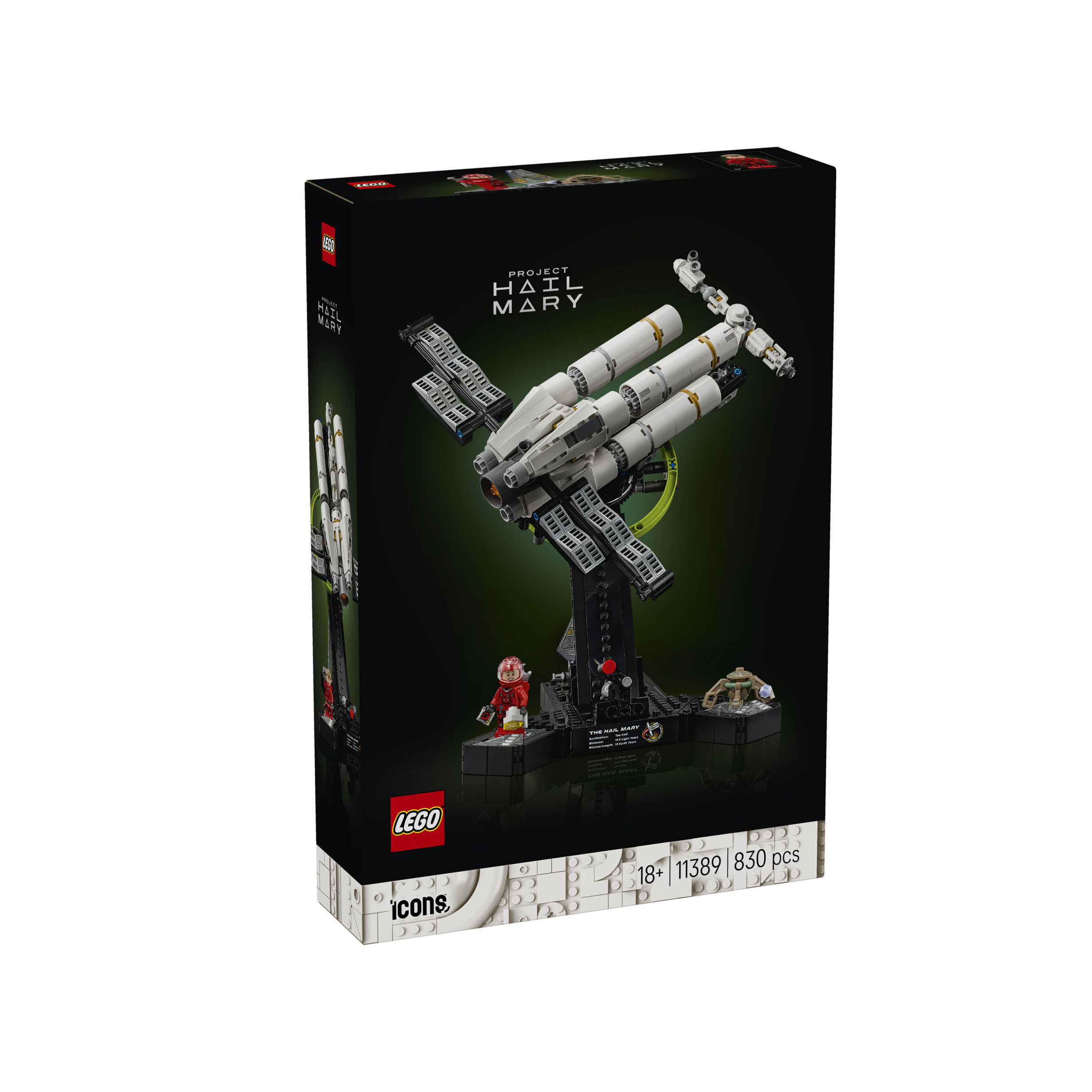 LEGO乐高ICONS系列11389挽救计划极限返航男女孩拼搭积木玩具礼物