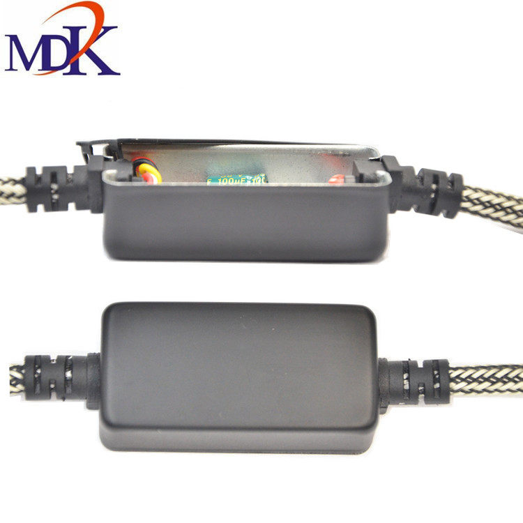 Car headlight drive shell LED drive iron shell LED power supply iron shell can be marked